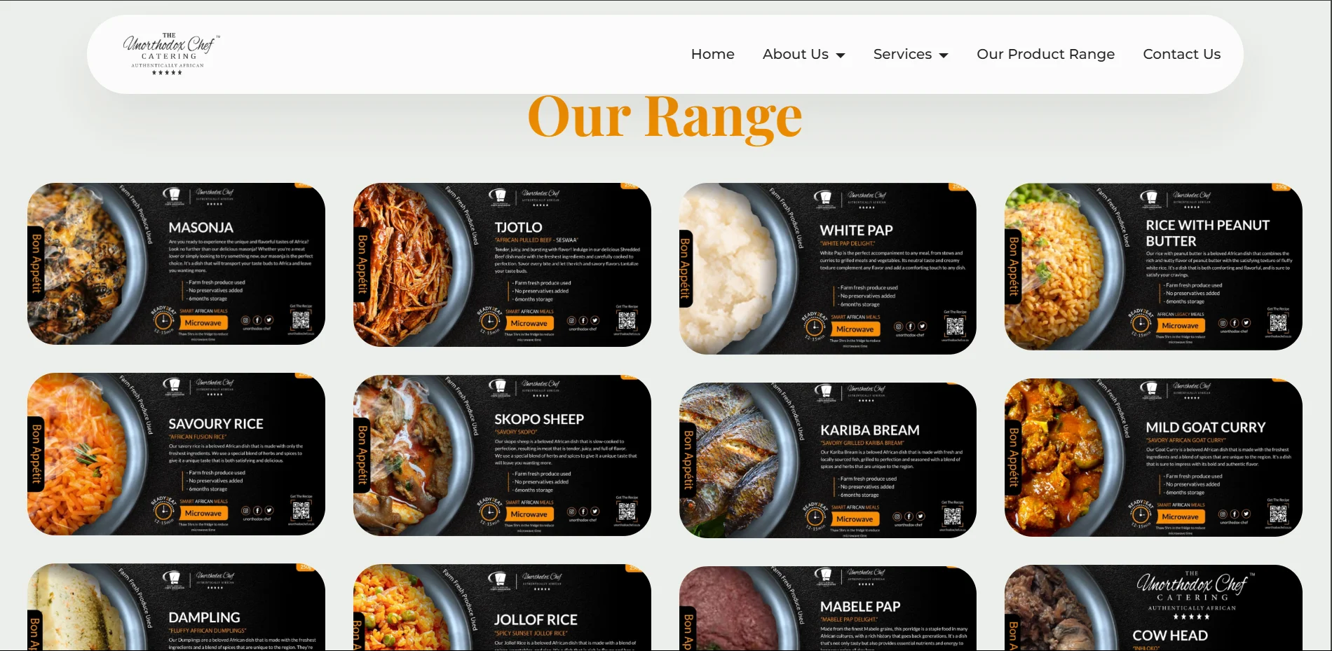 Unorthodox Chef Visual Storytelling - Creative Culinary Philosophy